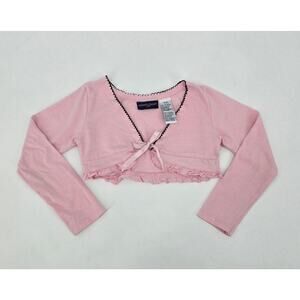 Y2K Chloe’s Closet Pink Balletcore Cropped Shrug (Girls 5/6)